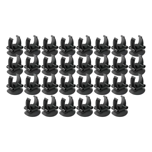 30 Pieces Aquarium Suction Cup Clips Clamps Easy to Install Aquarium Accessories 15 to…