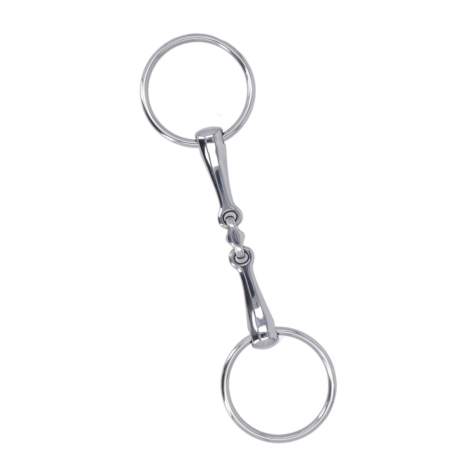 Horse Snaffle Stainless Steel Flexible Jointed Wearable Rust Proof O Ring Horse Mouth… image 10