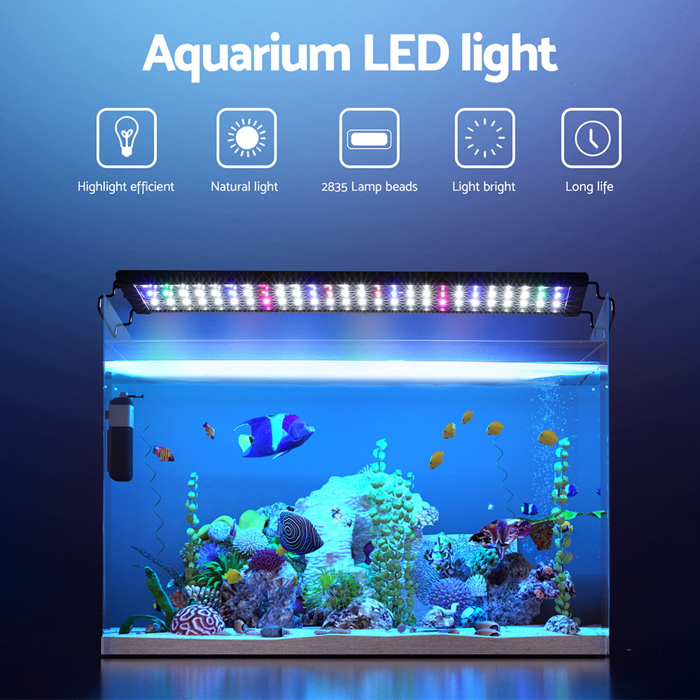 i.Pet Aquarium Light Full Spectrum 60CM Aqua Plant Fish Tank Lamp image 4