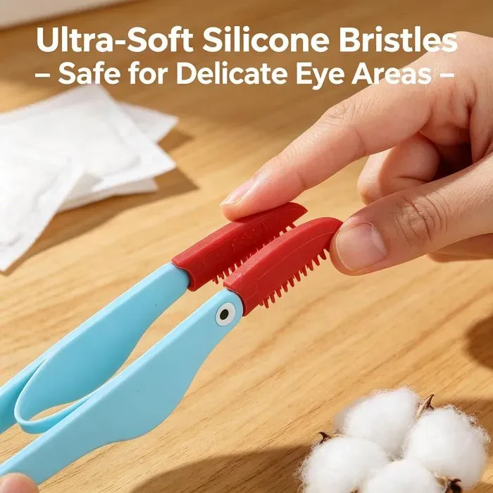Soft Tear Removing Brush for Dogs and Cats, Eye Cleaning Comb image 5