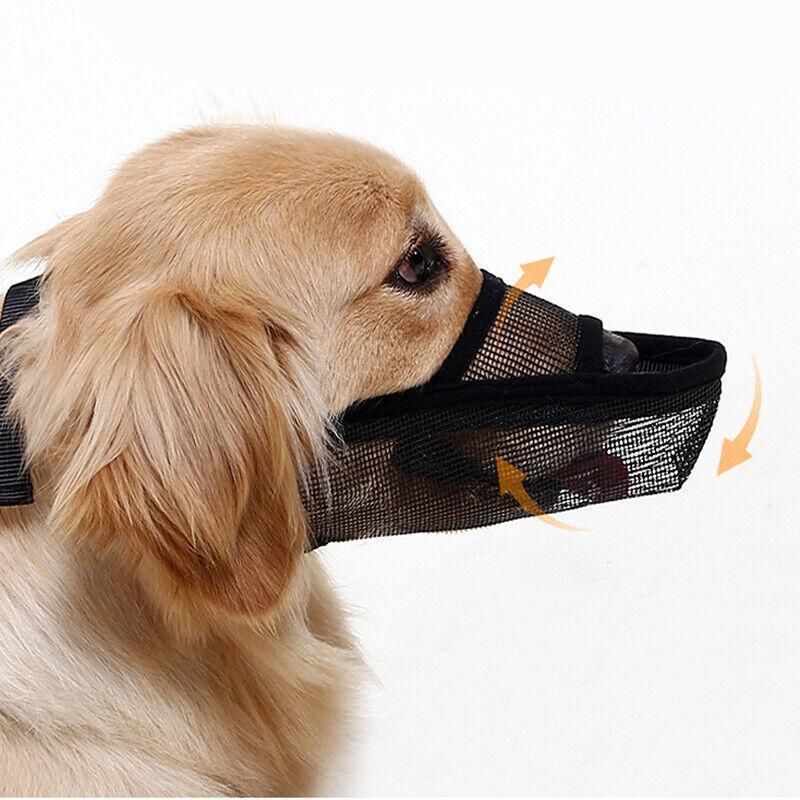 Adjustable XXS Size Pet Dog Mask Mouth Muzzle Anti Barking Bite Stop Chewing Mask… image 13