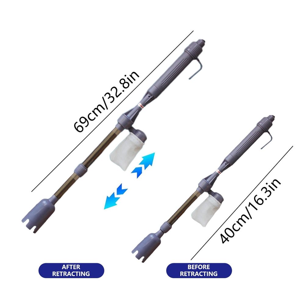 32.8in Aquarium Vacuum Gravel Cleaner image 3
