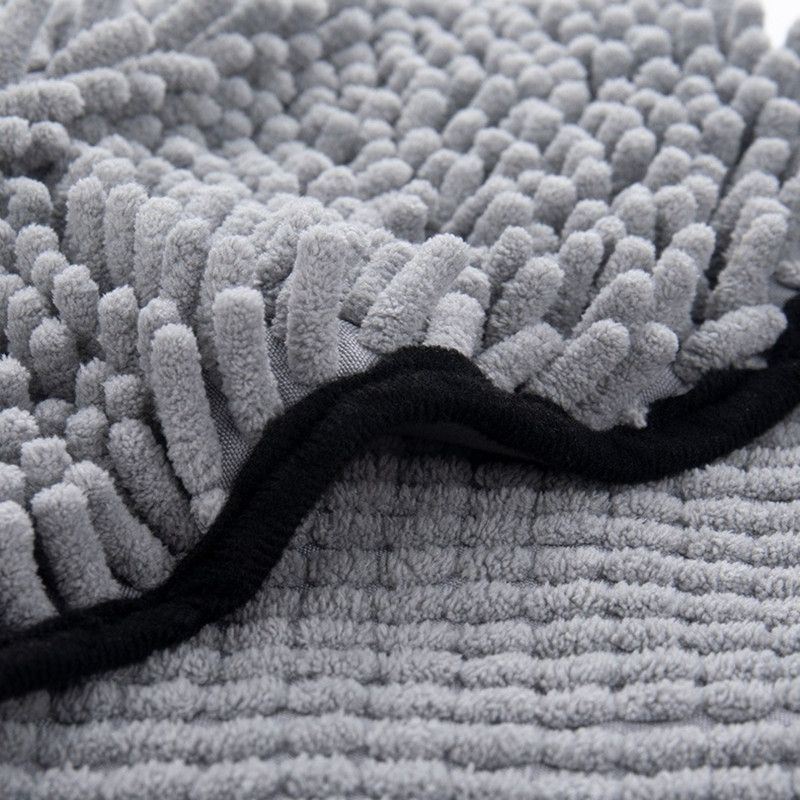 Hand-Insert Pet Absorbent Towel, Quick-Drying Bath Towel for Dogs & Cats—Yellow image 4
