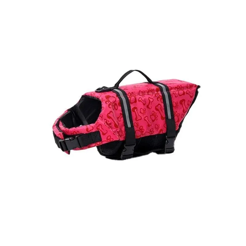 Floatation Vest for Dogs Swimming and Boating with Buoyancy Support Red - S image 3