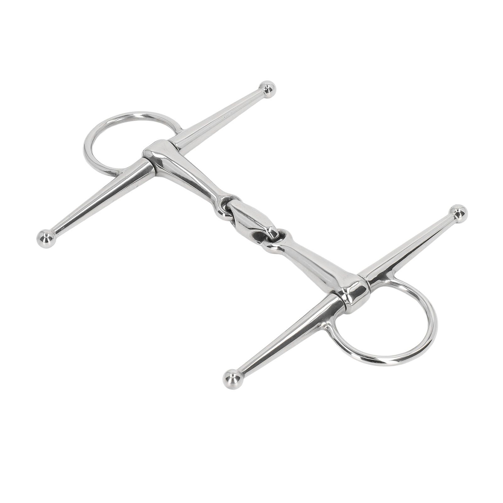 135mm Horse Mouth Bit Stainless Steel Horse Cheek Snaffle for Cultivation Outdoor Gift image 3