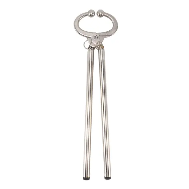 Cow Nose Plier Stainless Steel Automatic Locking Bull Cattle Nose Ring Pliers for Farm…