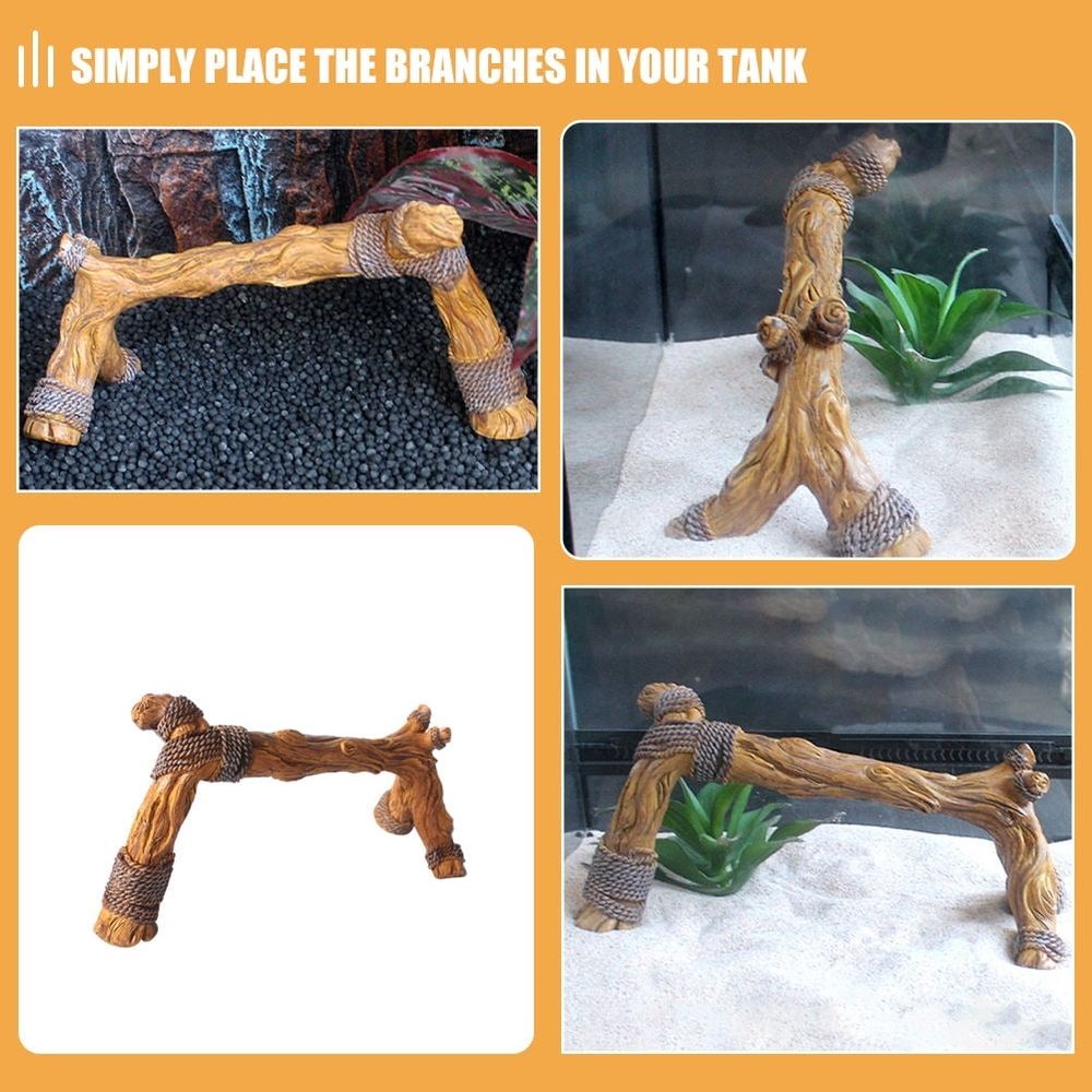 Reptile Climbing Branch For Terrariums Snake Decor For Tanks Driftwood For Aquariums… image 3