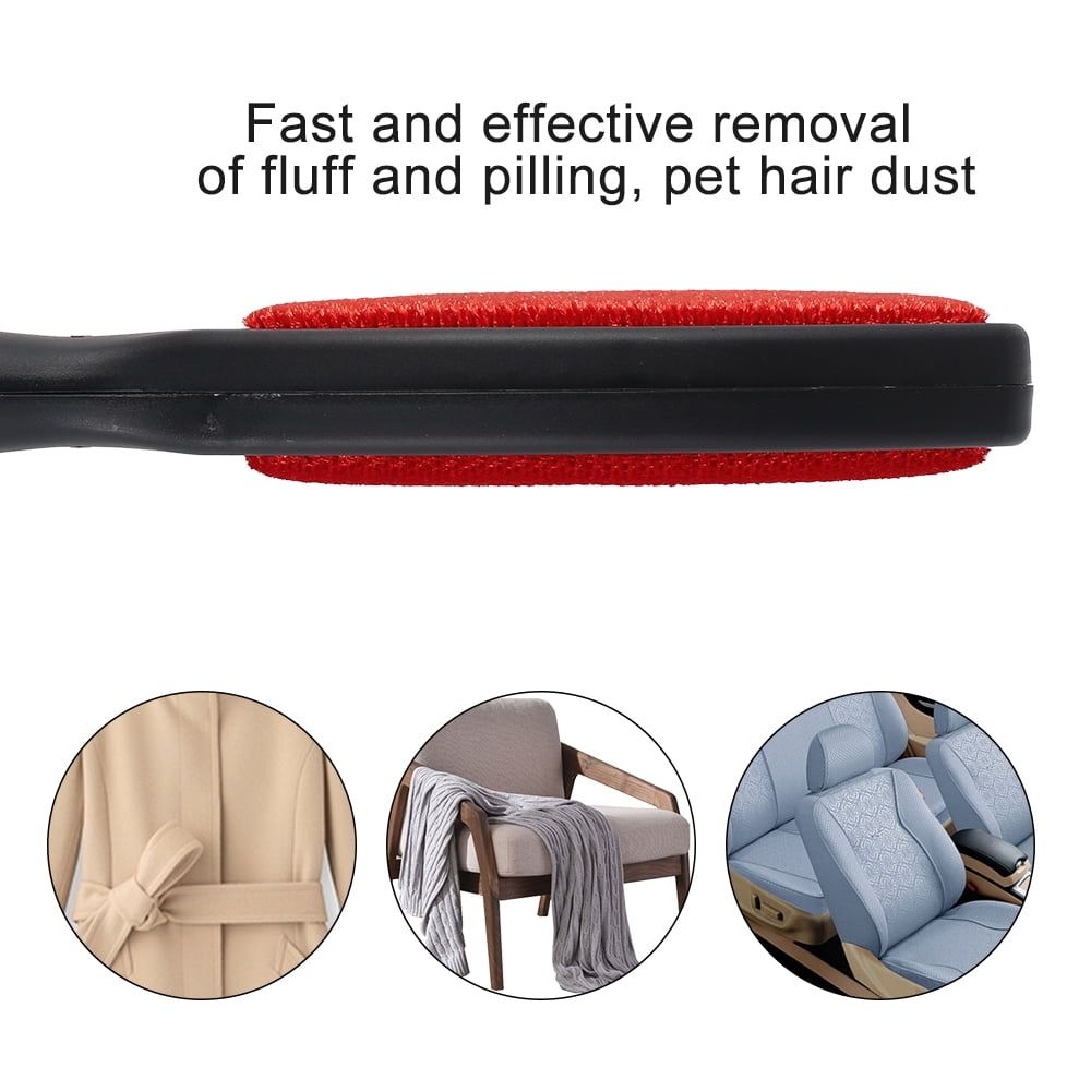 2Pack Lint Brush Double-sided Lint Brush for Clothes Garment Fur Brush Pet Hair… image 4