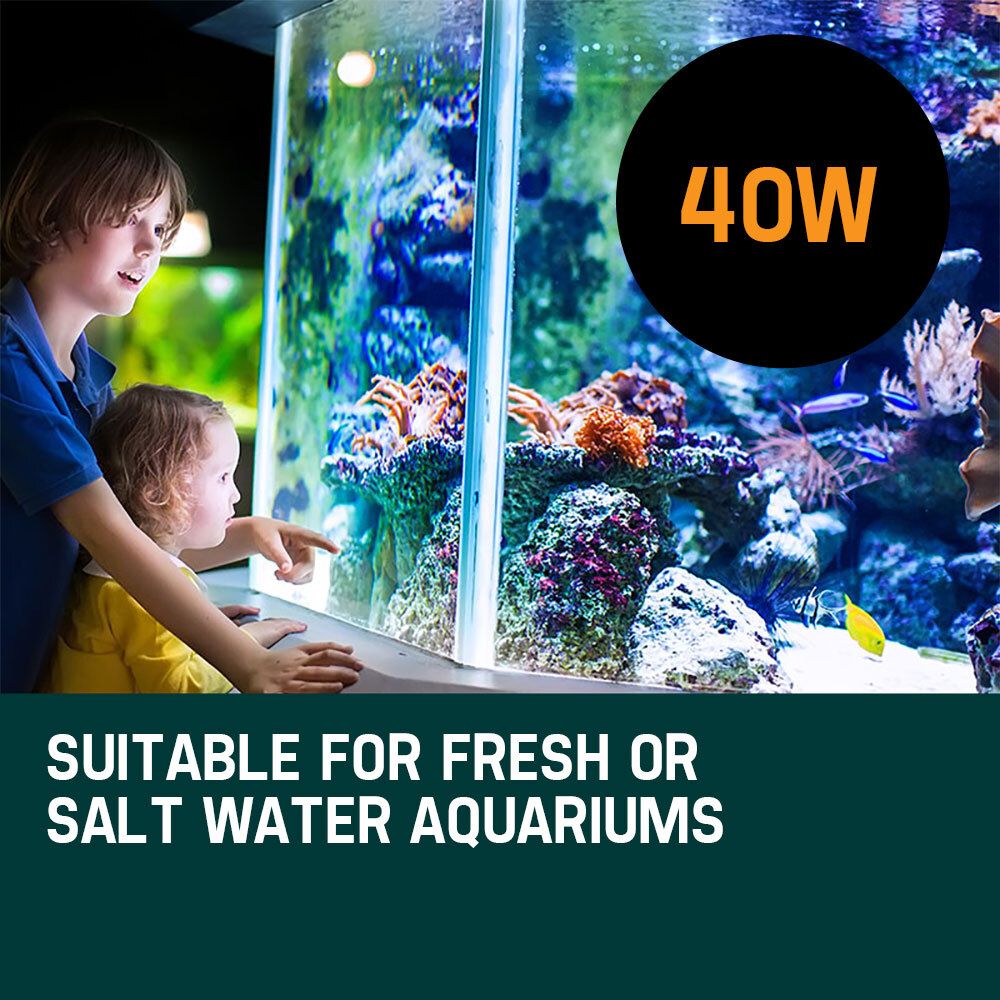 PROTEGE Aquarium External Canister Filter Aqua Fish Tank Pond Pump UV Light 1850 L/H image 6
