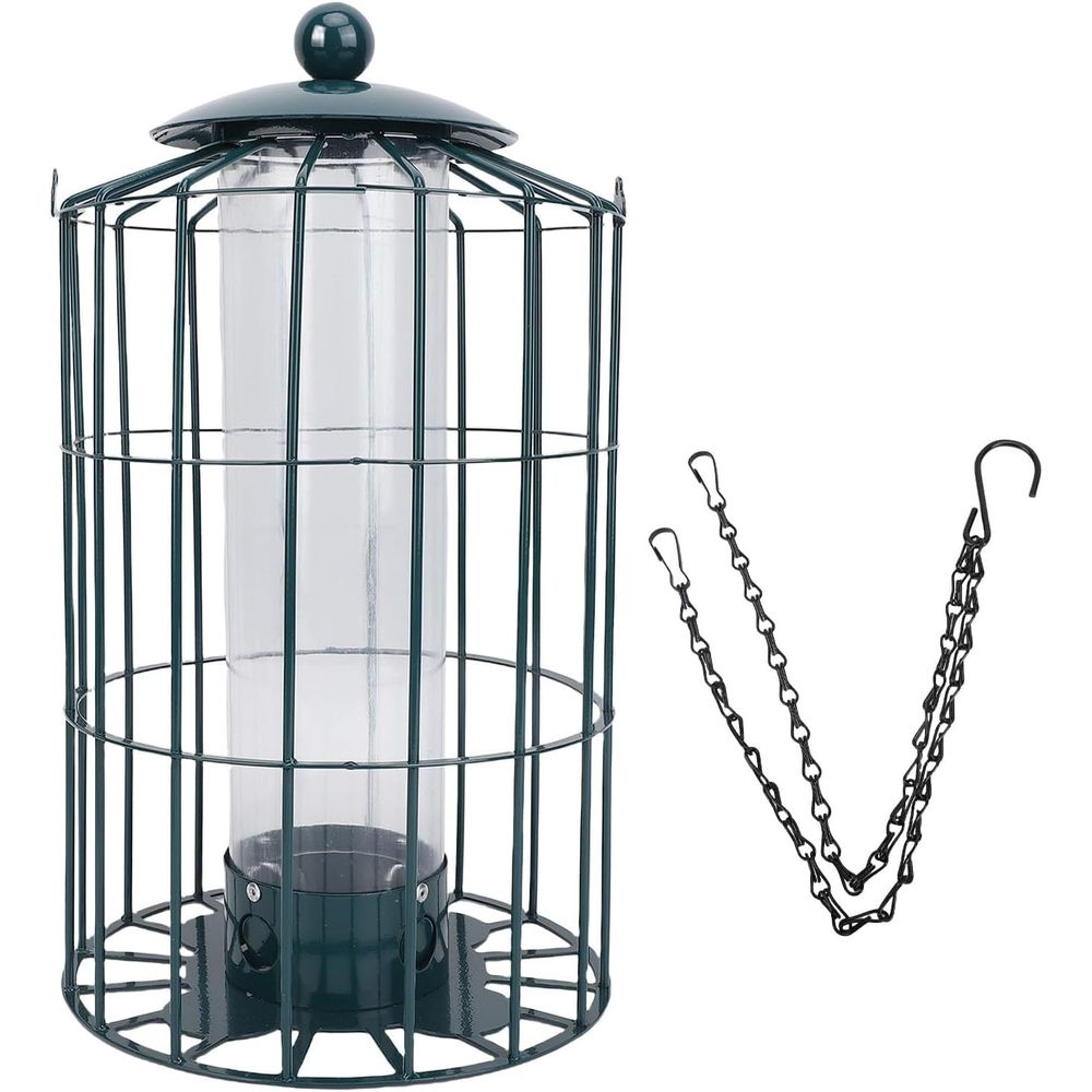 Heavy Duty Caged Bird Feeder