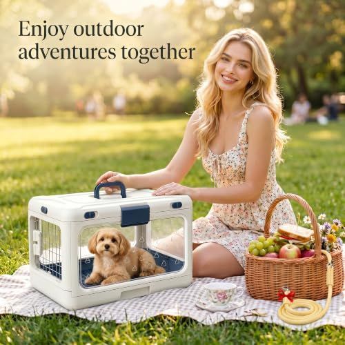 Foldable Hard Cat Carrier – Portable Travel cage, 20 image 4