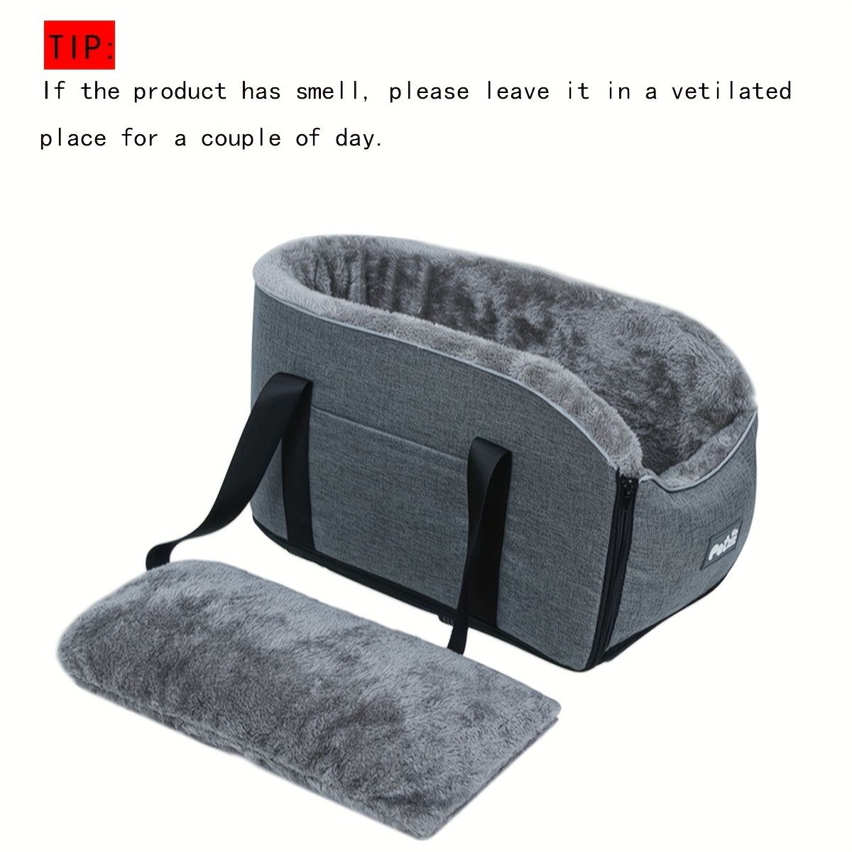 dog car seat pet travel safety image 5