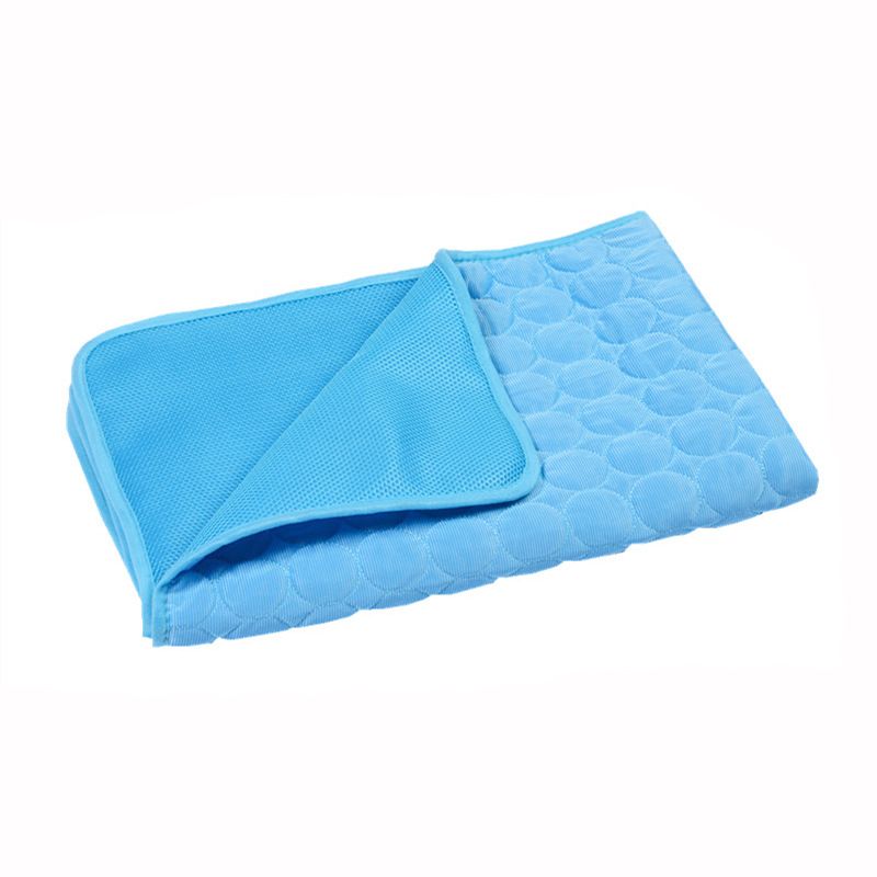 Pet Cooling Mat with Circular Quilted Pattern, Coffee, XS image 10