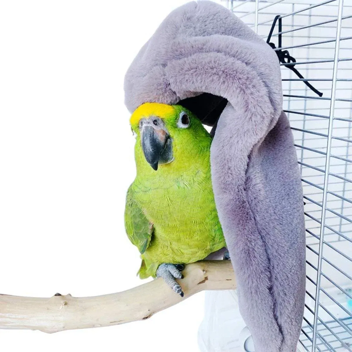 Cozy Bird Blanket Shawl Parrot Snuggle Cabin Plush Hanging Cotton Nest Bedding… image 13