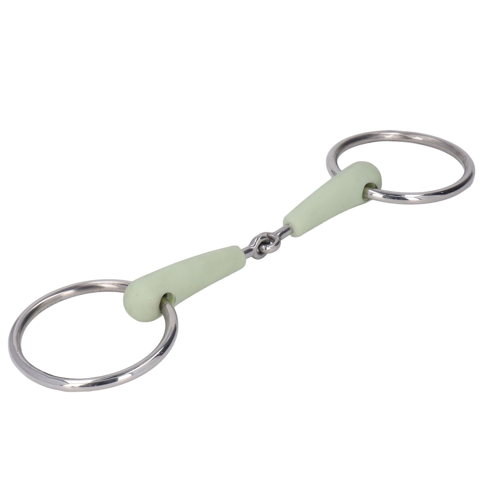 130mm Horse Mouth Snaffle with Chain Stainless Steel Horse Bit for Equestrian Training… image 8