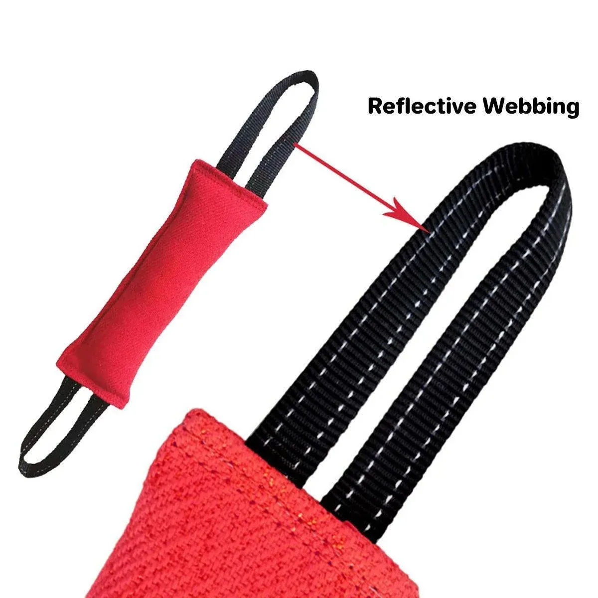 Cloth Bite Stick Teether Dog Training Bite Stick Durable Chew Toy for Pets image 6