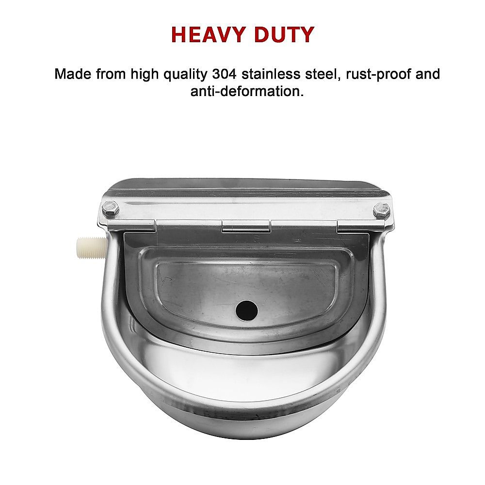 Automatic Water Trough Stainless Steel 304 Bowl image 7