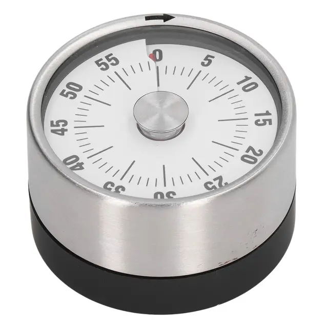 Magnetic Timer Magnet Design Stainless Steel 70db Alert High Accuracy Visual Timer for…