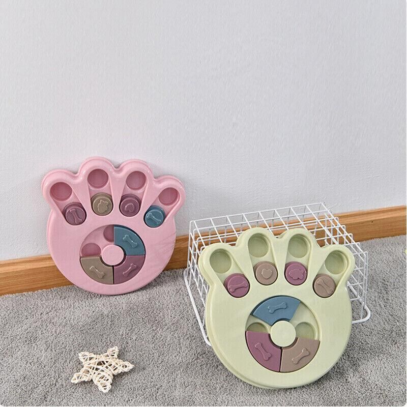 Dog Treat Dispenser Food Puzzle Toy Interactive Training Feeder Pet Supply Bowl… image 6