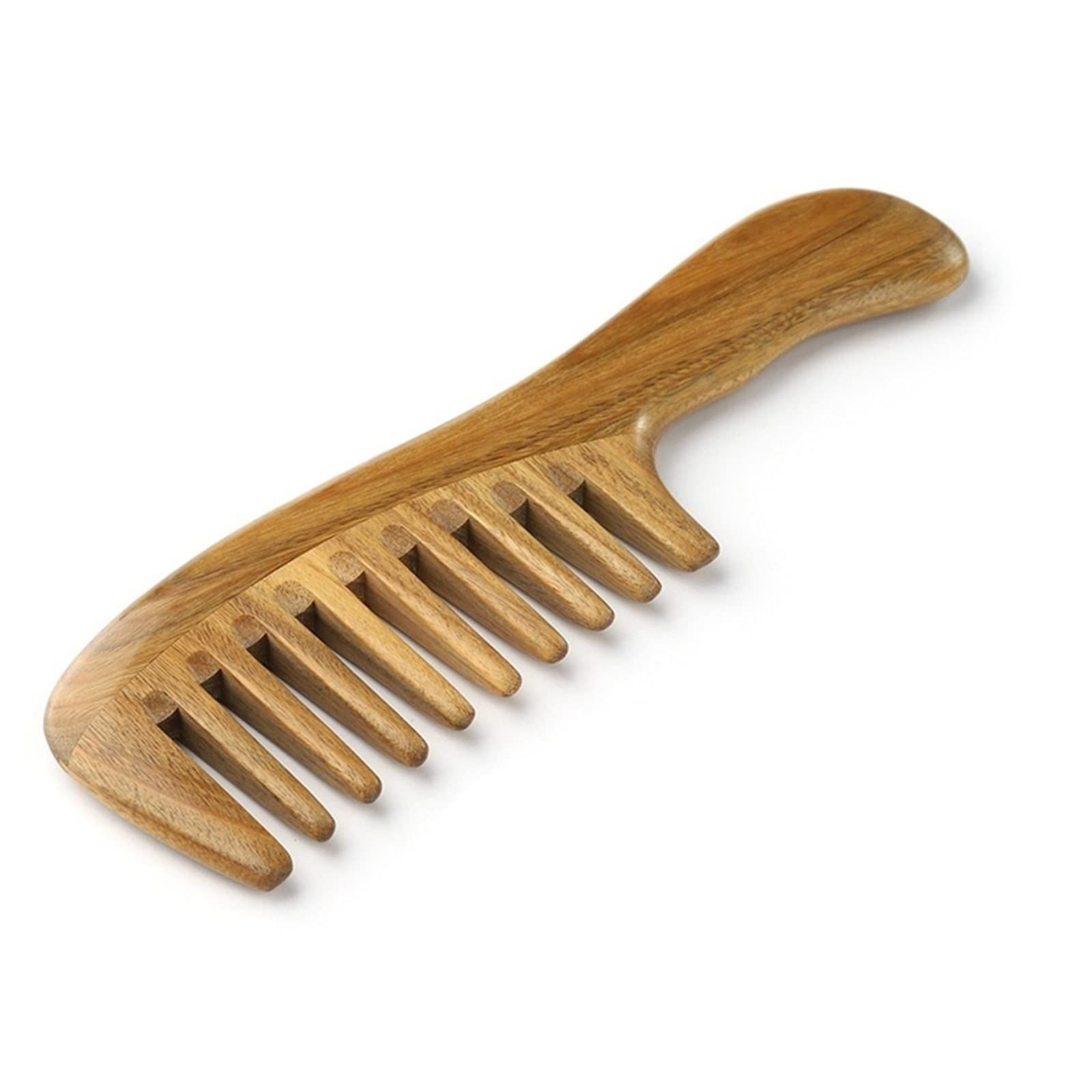 Natural Sandalwood Hair Combs - Anti-Static Sandalwood Scent Natural Hair Detangler… image 2