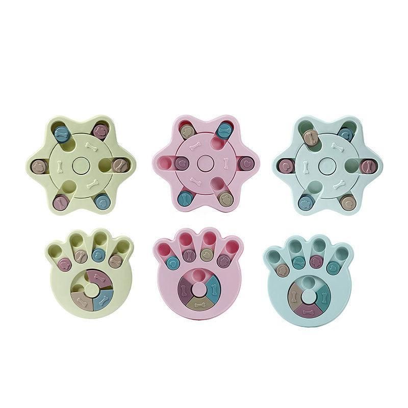 Dog Treat Dispenser Food Puzzle Toy Interactive Training Feeder Pet Supply Bowl… image 3