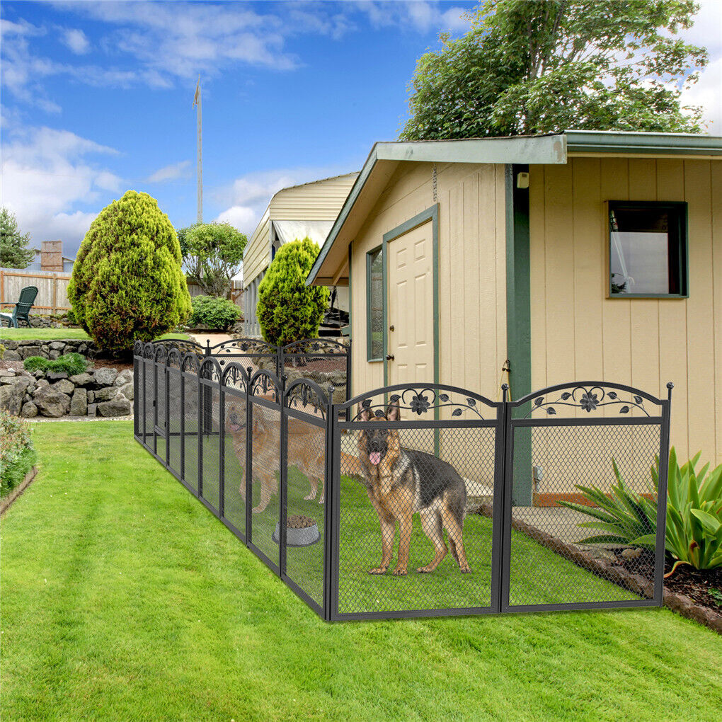 HeavyDuty Metal Dog Playpen w/ Waterproof Border image 4
