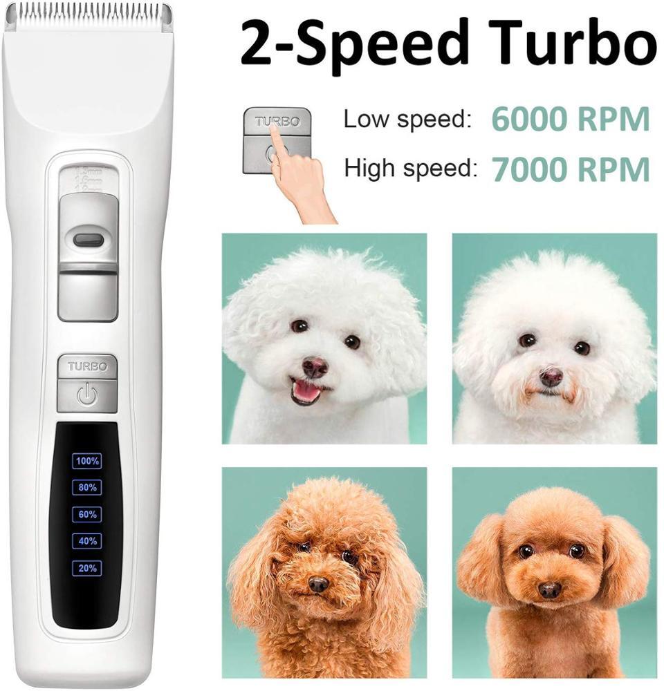 YES4PETS Pet Electric Dog Pet Clipper Kit Blade Set Cat Animal Hair Grooming Cordless… image 2