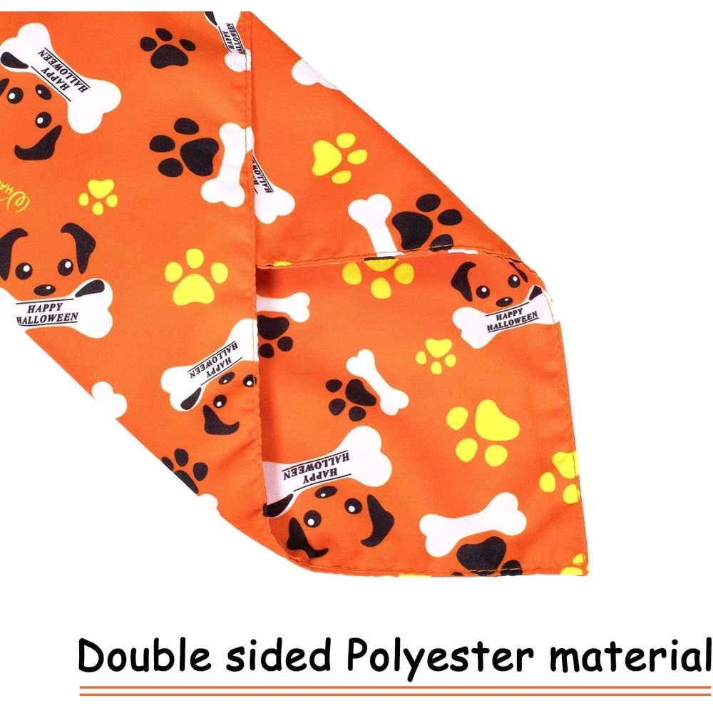 5 Pack Halloween Dog Bandanas, Medium image 3