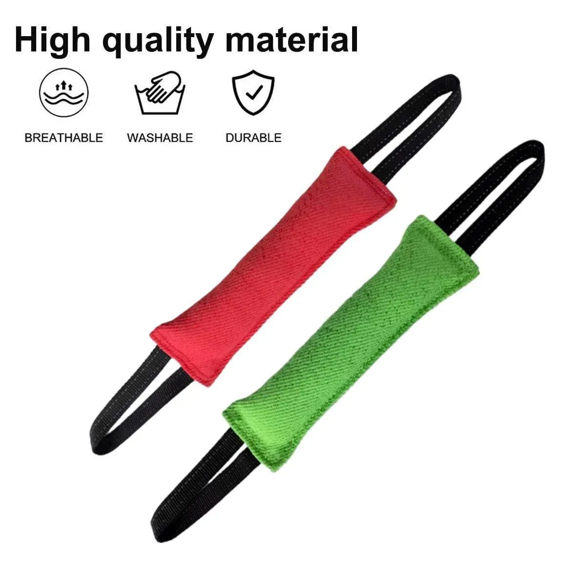 Cloth Bite Stick Teether Dog Training Bite Stick Durable Chew Toy for Pets image 8