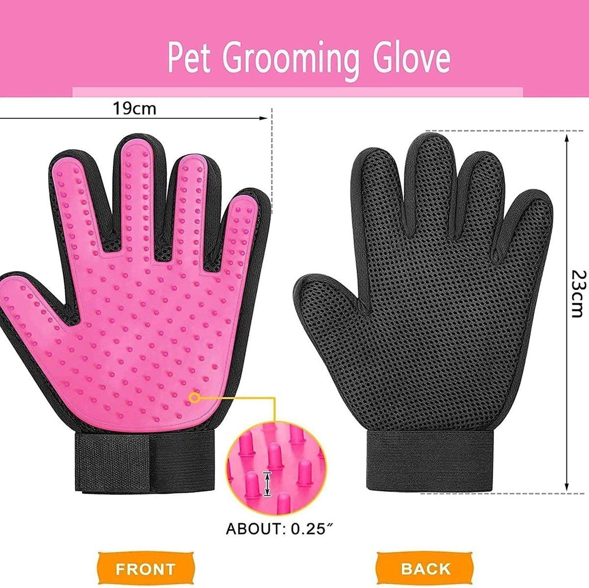 Pet Grooming Glove image 3