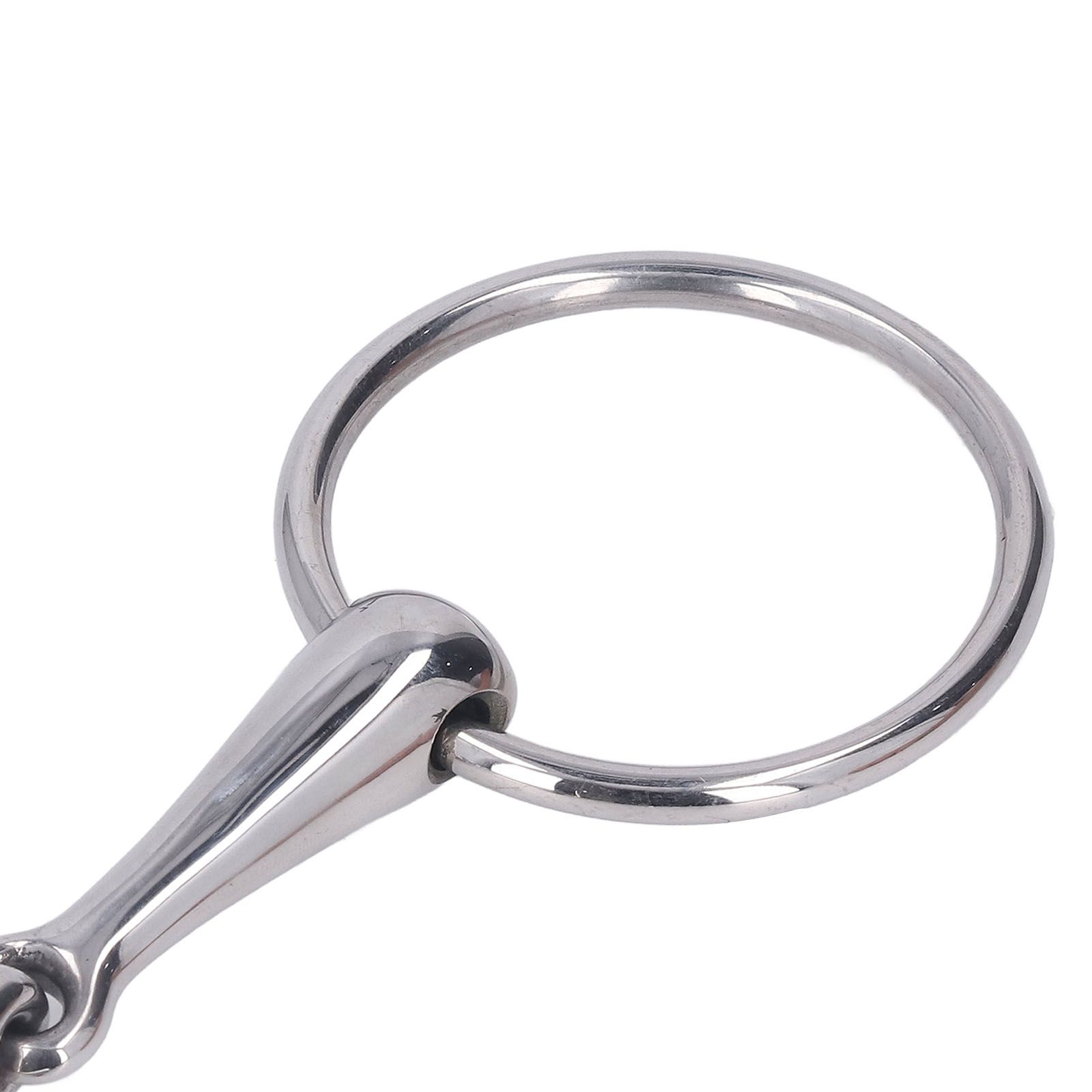 Horse Snaffle Stainless Steel Flexible Jointed Wearable Rust Proof O Ring Horse Mouth… image 13