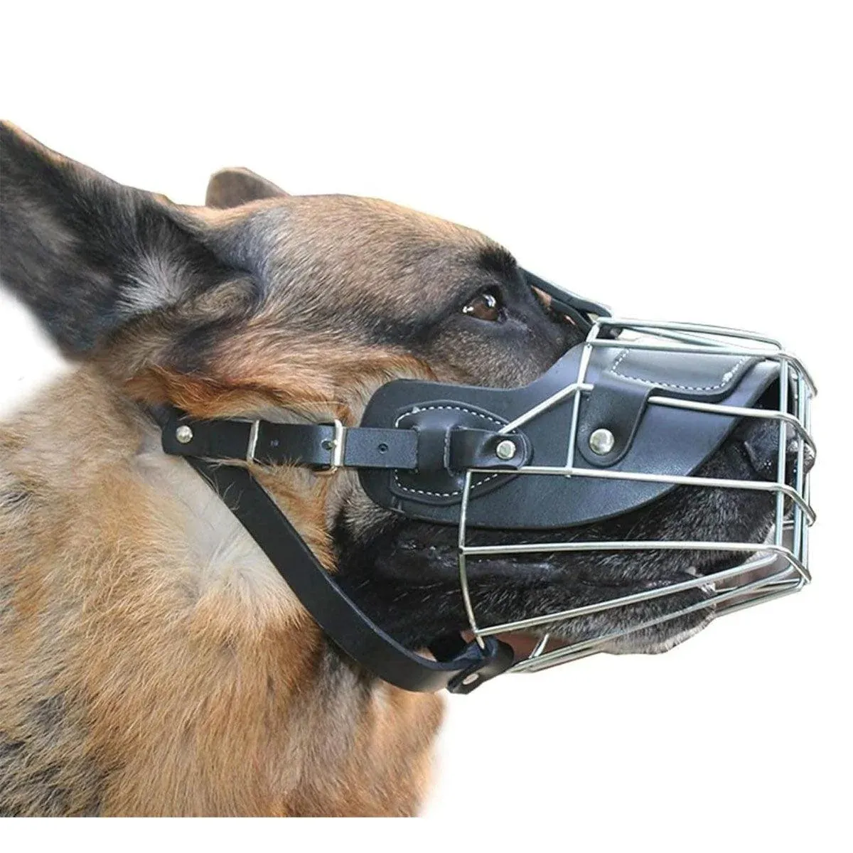 Anti Bite Anti Bark Dog Muzzle Mouthguard Adjustable for Small Medium Large Dogs… image 12