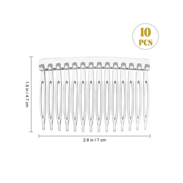 10pcs Hair Combs for Updo Styles