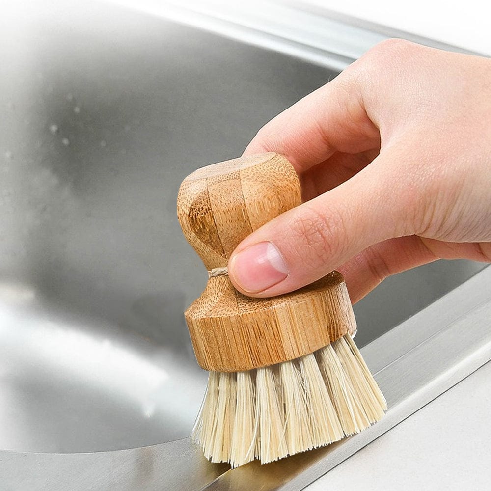 Clevinger Eco Bamboo Pot Brush image 3