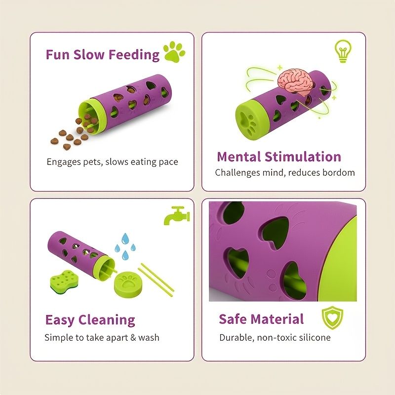 New removable pet slow-food drool toy, Small/Medium image 4