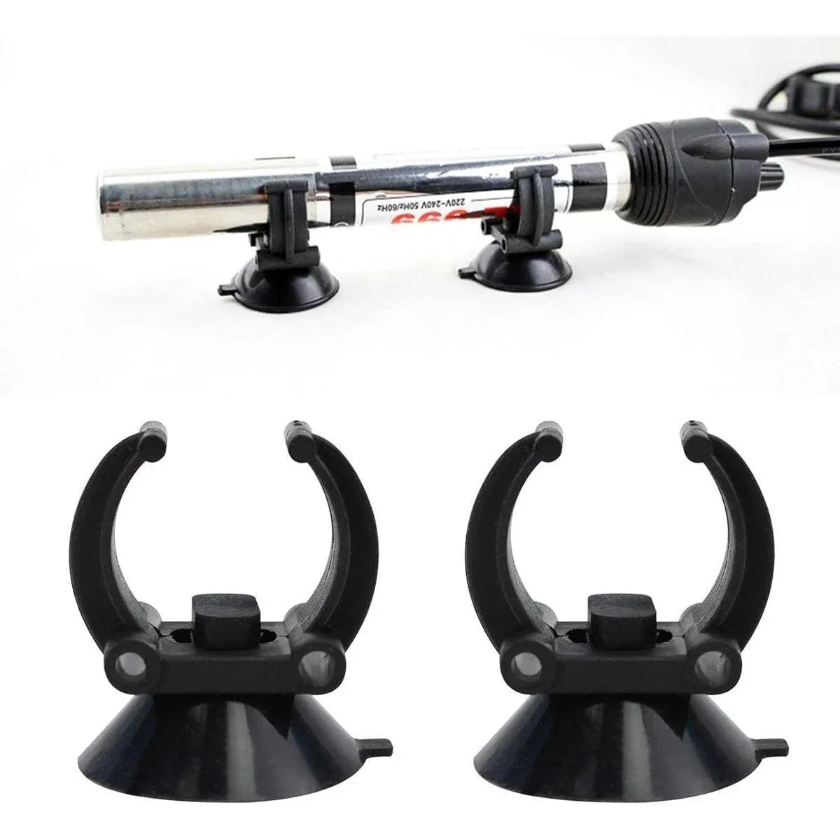 20PCS Black Suction Mount Clips for Aquarium Equipment image 10