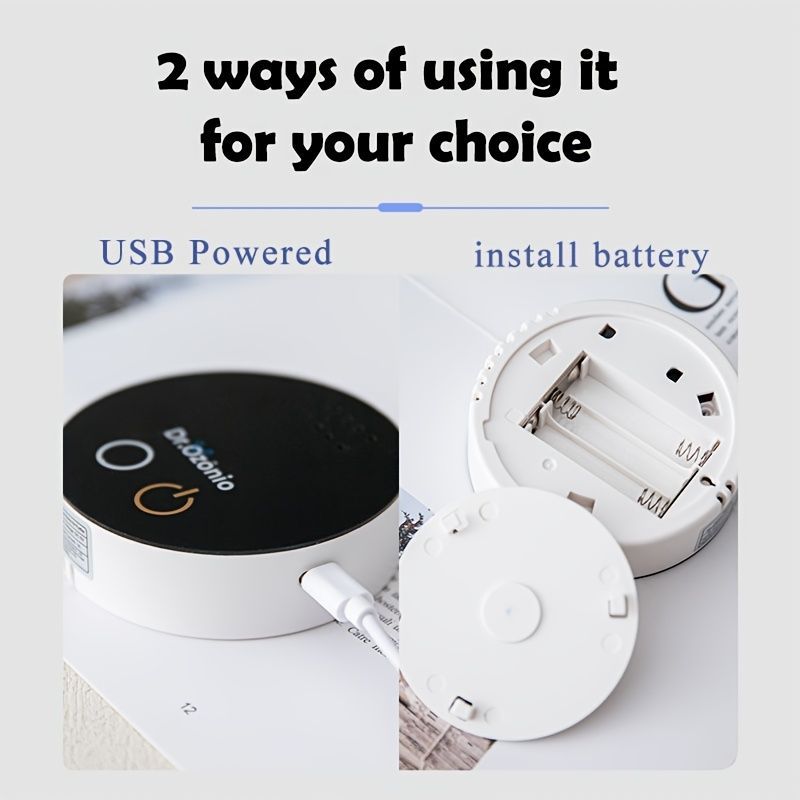 Pet Odor Eliminator Portable Air Freshener Cat Litter Box Deodorizer Dog Smell - White… image 7