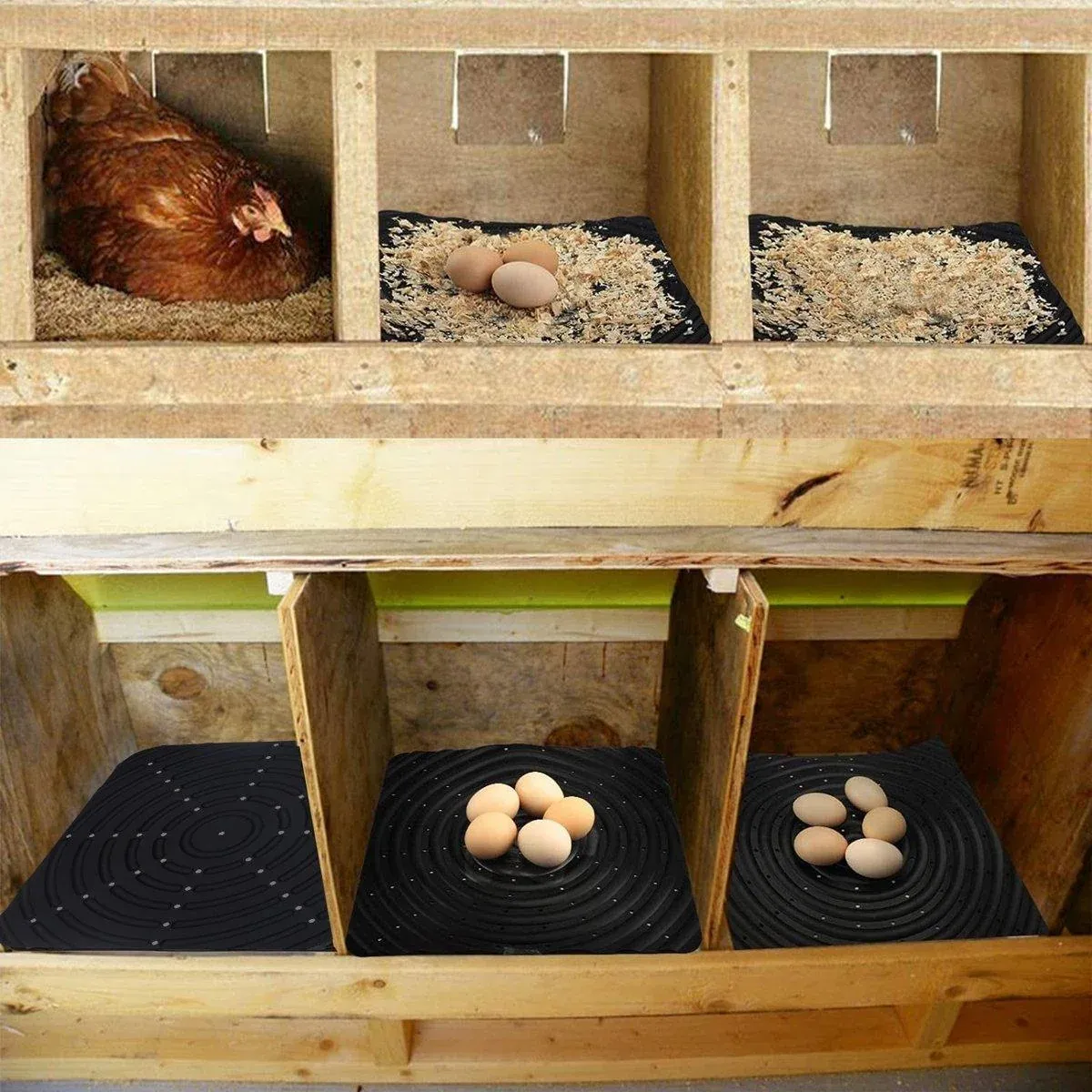 Washable Silicone Nesting Box Bedding Reusable Under Bedding for Chicken Coop… image 9
