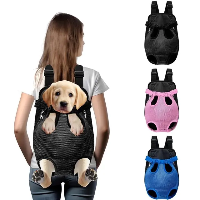 Hands-Free Pet Carrier Backpack for Dogs and Cats - Comfortable Adjustable Legs…