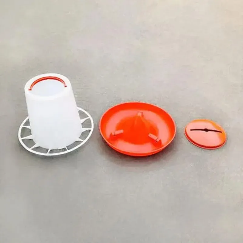Durable Poultry Feeder and Waterer for Chicken and Chook Farming Use - Feeder image 9