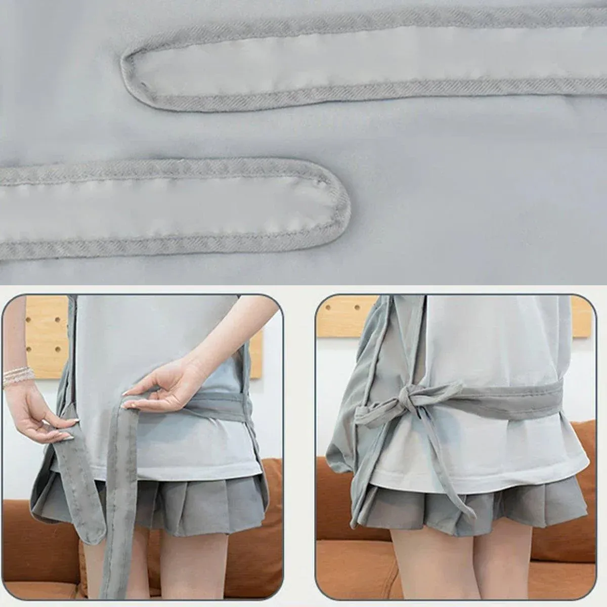 Cat Carrying Apron Non Stick Hair Kangaroo Pouch Pet Grooming Suit Portable image 8