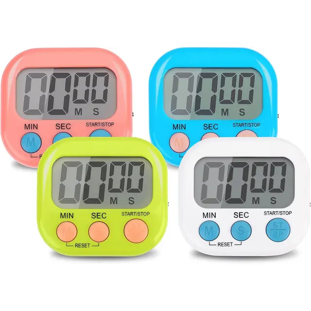 4-Piece Multi-Function Electronic Timer