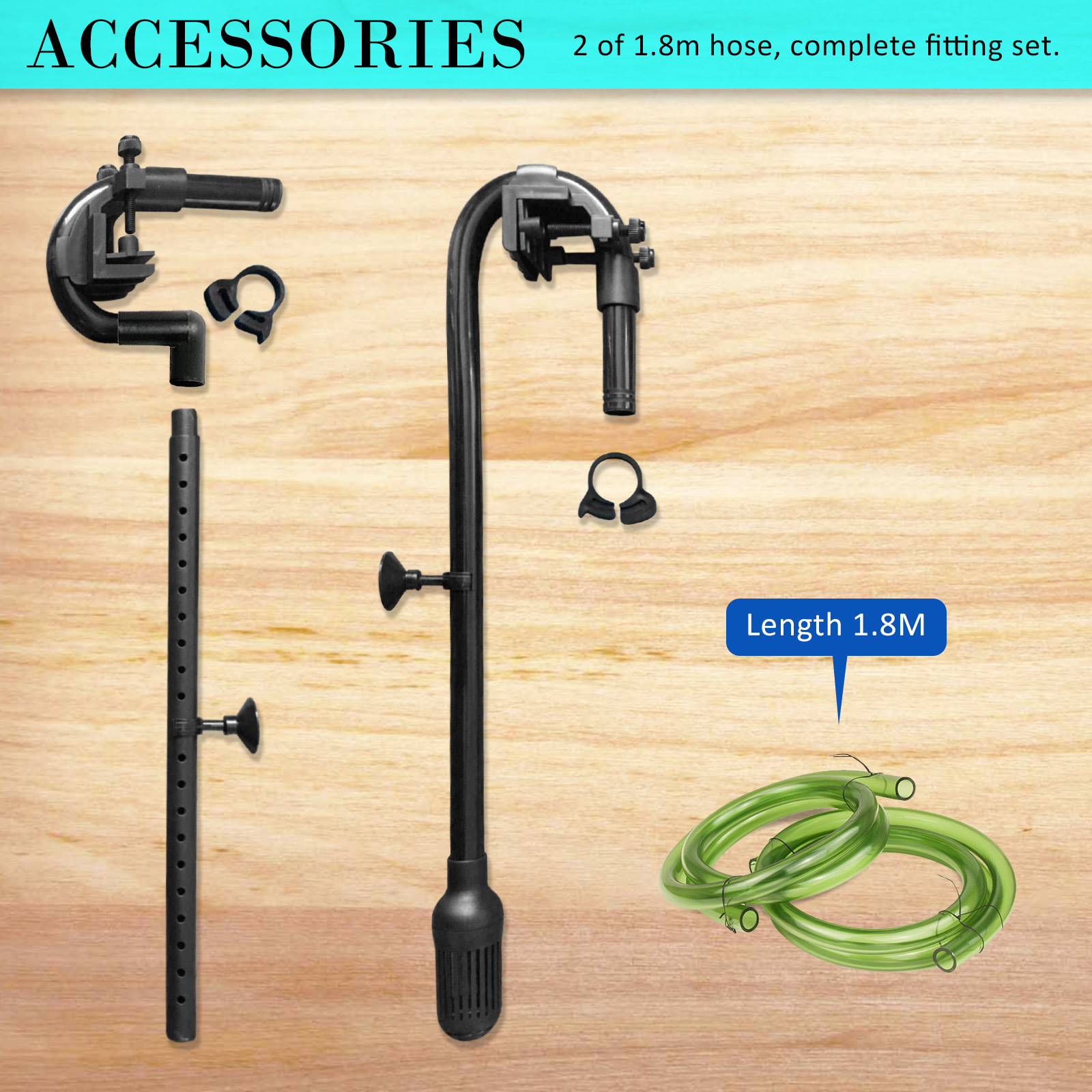 Aquarium UV Light External Canister Filter 2000L/H + Media Kit image 9