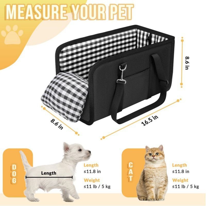 dog car seat dog carrier image 3