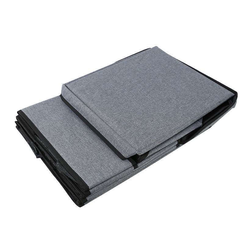 3-in-1 Pet Stairs with Built-in Pet Bed and Storage Compartments, Grey image 14