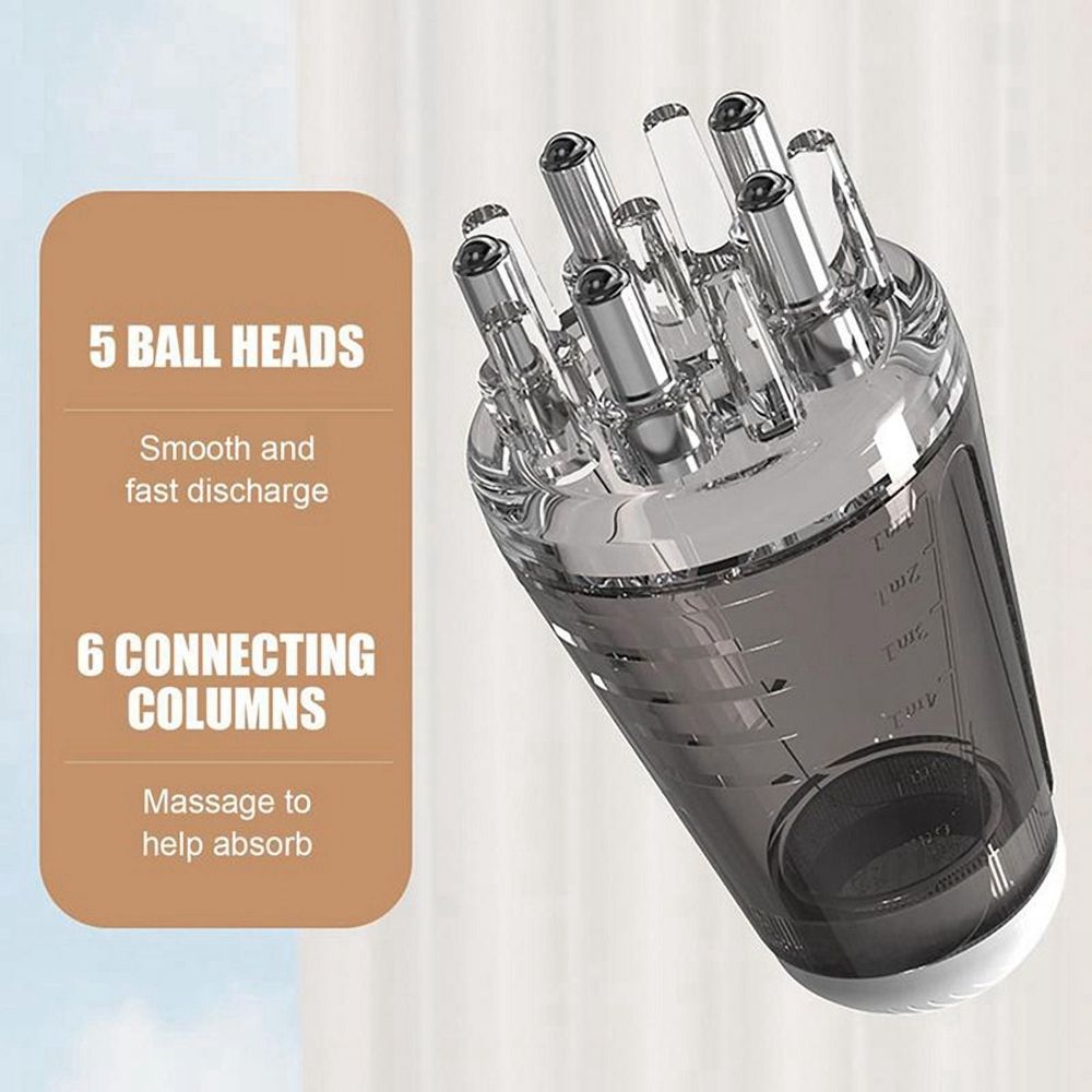 2Pcs Scalp Applicator Liquid Comb Portable Scalp Massage Comb with…, White, 2 Piece image 3