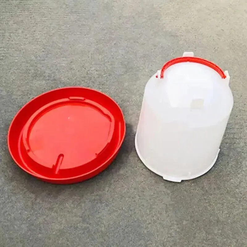 Durable Poultry Feeder and Waterer for Chicken and Chook Farming Use - Waterer image 12