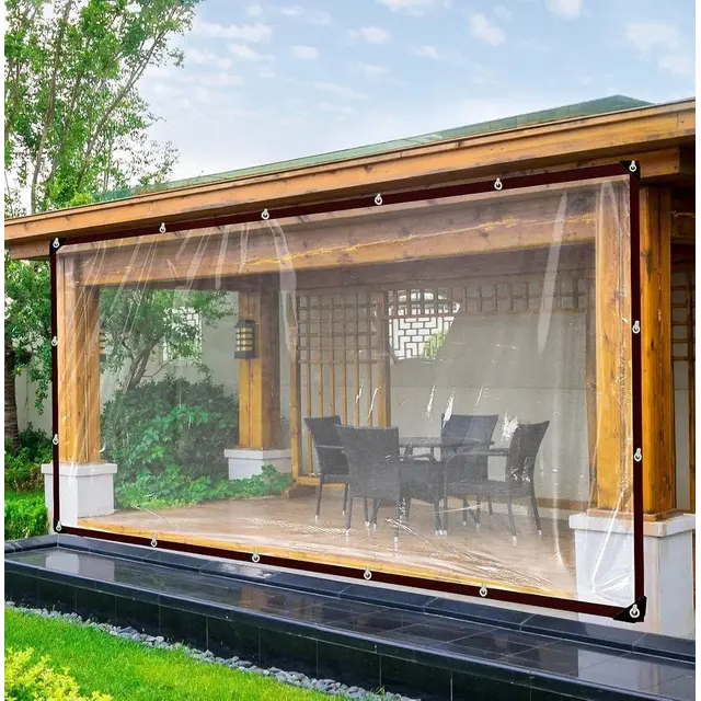 Transparent PVC Tarpaulin, M