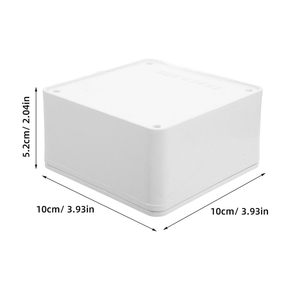 White PVC Electrical Junction Box image 2