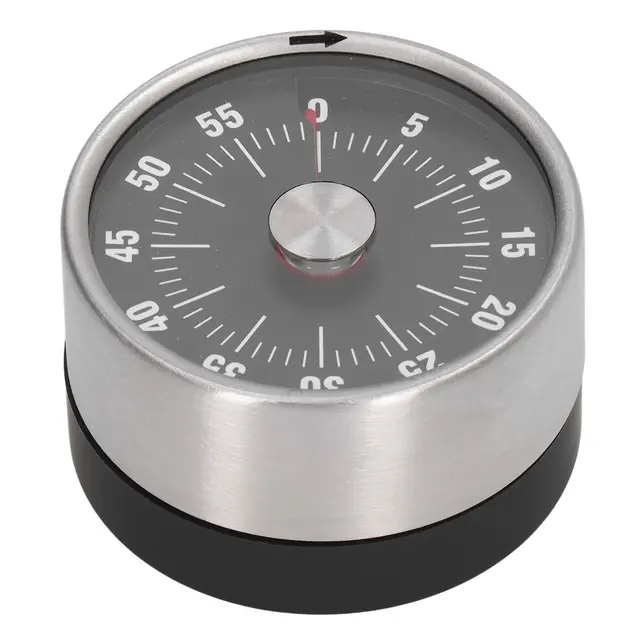 Magnetic Timer Magnet Design Stainless Steel 70db Alert High Accuracy Visual Timer for…